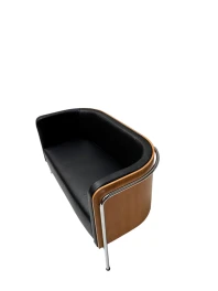 Bauhaus Style S3002 Tub Sofa by Christoph Zschoke for Thonet, 2000s  2